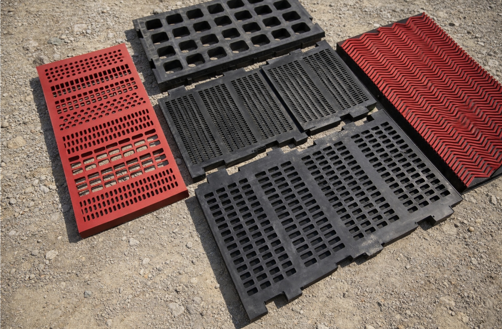 Custom dewatering screen panel options